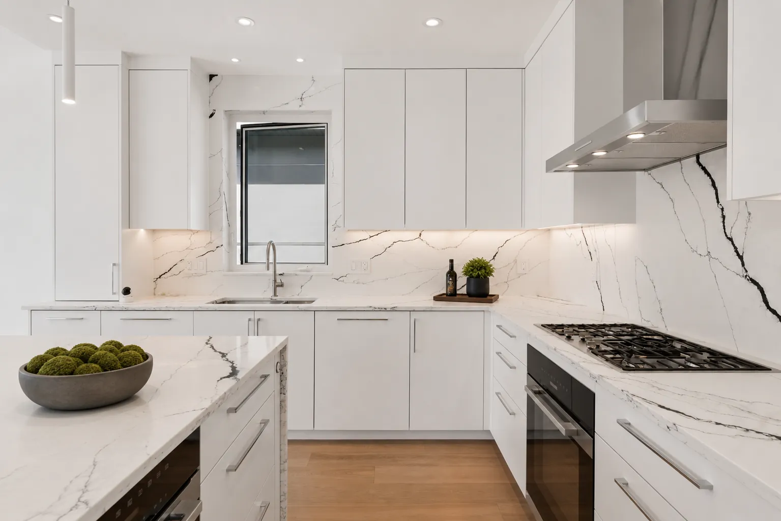 Kitchen and living room at 1202 Duchess Avenue